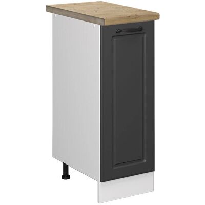 Armario de farmacia R-Line Vicco - Antracita casa de campo - 30cm - Almacenamiento de cocina Armario de farmacia R-Line Vicco - Antracita casa de campo - 30cm - Almacenamiento de cocina