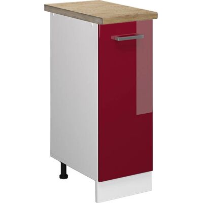 Armario de medicamentos Vicco R-Line - Rojo Burdeos - 30cm - Armario de farmacia Armario de medicamentos Vicco R-Line - Rojo Burdeos - 30cm - Armario de farmacia
