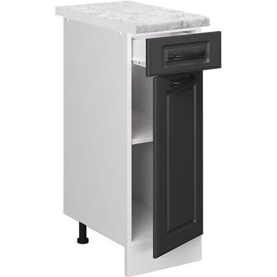 Gabinete de cocina Vicco R-Line - Antracita - 30cm - Mármol Gabinete de cocina Vicco R-Line - Antracita - 30cm - Mármol