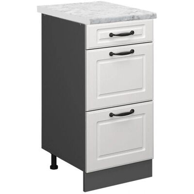 Gabinete de Cocina Vicco - 40cm Blanco Ajustable Gabinete de Cocina Vicco - 40cm Blanco Ajustable