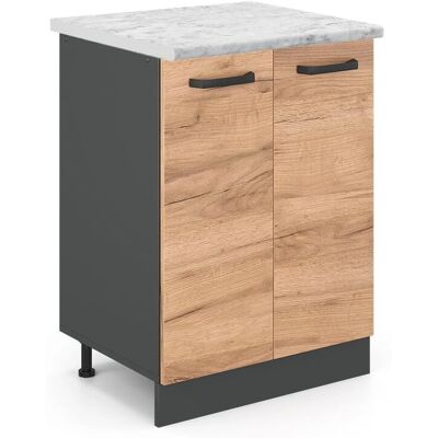 Vicco - Armario compacto de cocina - Roble dorado - 60cm - R-Line Vicco - Armario compacto de cocina - Roble dorado - 60cm - R-Line