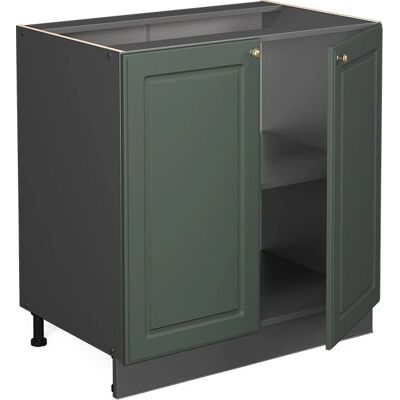 Gabinete de cocina Vicco Fame-Line - 80cm, Verde dorado, Roble Gabinete de cocina Vicco Fame-Line - 80cm, Verde dorado, Roble