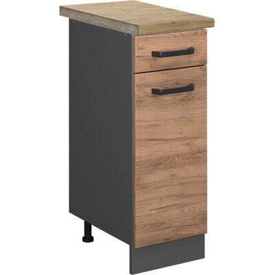 Vicco Modelo ET Roble Armario de cocina ajustable - R-Line Vicco Modelo ET Roble Armario de cocina ajustable - R-Line