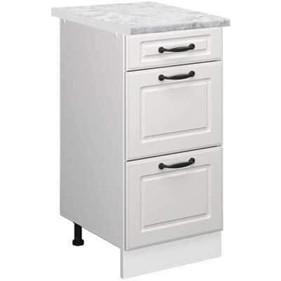 Vicco Modell R-Line Küchenschrank - 40cm, Marmor-Optik Vicco Modell R-Line Küchenschrank - 40cm, Marmor-Optik