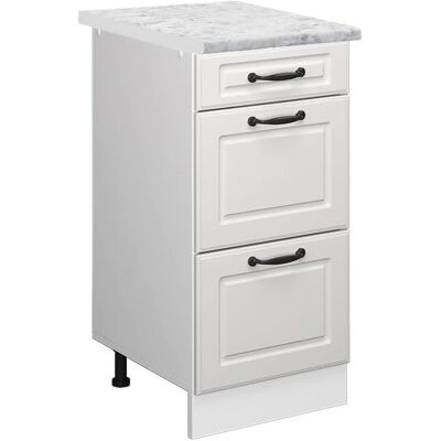 Vicco Modell R-Line Küchenschrank - 40cm, Marmor-Optik Vicco Modell R-Line Küchenschrank - 40cm, Marmor-Optik