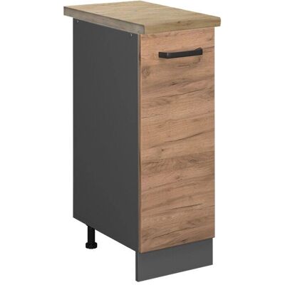 Vicco Armario de farmacia R-Line - Roble dorado/Antracita - 30cm - Armario de farmacia Vicco Armario de farmacia R-Line - Roble dorado/Antracita - 30cm - Armario de farmacia