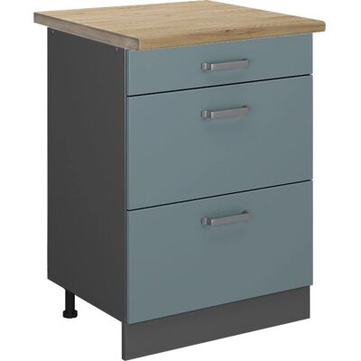 Vicco ET Roble Armario de cocina ajustable - R-Line Vicco ET Roble Armario de cocina ajustable - R-Line