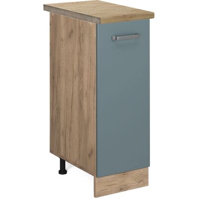 Armario de farmacia R-Line de Vicco - 30cm, Gris azulado, Roble Armario de farmacia R-Line de Vicco - 30cm, Gris azulado, Roble