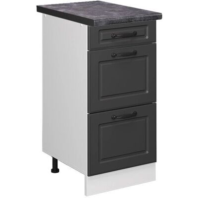 Gabinete de cocina Vicco ET Antracita - 40cm, Patas ajustables Gabinete de cocina Vicco ET Antracita - 40cm, Patas ajustables