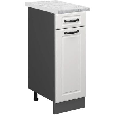 Vicco Mueble bajo de cocina R-Line, Blanco, 30cm - Muebles de Cocina Vicco Mueble bajo de cocina R-Line, Blanco, 30cm - Muebles de Cocina