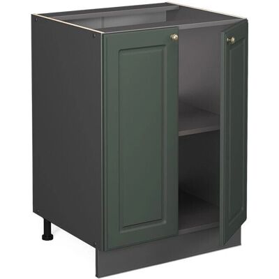 Vicco Modelo Fame-Line Armario Bajo de Cocina - Verde dorado Casa de campo - 60cm Vicco Modelo Fame-Line Armario Bajo de Cocina - Verde dorado Casa de campo - 60cm