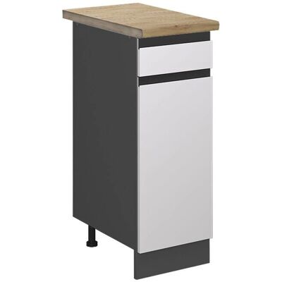 Vicco Modelo ET Roble Armario de cocina ajustable - Tipo de cocina Vicco Modelo ET Roble Armario de cocina ajustable - Tipo de cocina