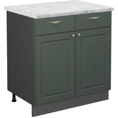 Mueble de cocina Vicco Fame-Line - Verde dorado - 80cm Mueble de cocina Vicco Fame-Line - Verde dorado - 80cm