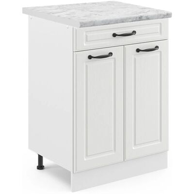 Vicco Modelo R-Line Gabinete Bajo de Cocina - 60cm, Blanco Vicco Modelo R-Line Gabinete Bajo de Cocina - 60cm, Blanco