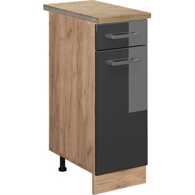 Vicco Modelo ET Roble - Armario de cocina de 30cm Vicco Modelo ET Roble - Armario de cocina de 30cm