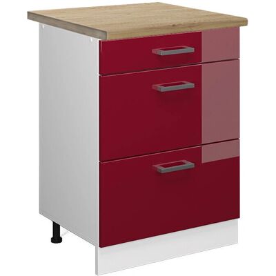 Vicco ET Roble - Armario de cocina ajustable - 60cm Vicco ET Roble - Armario de cocina ajustable - 60cm