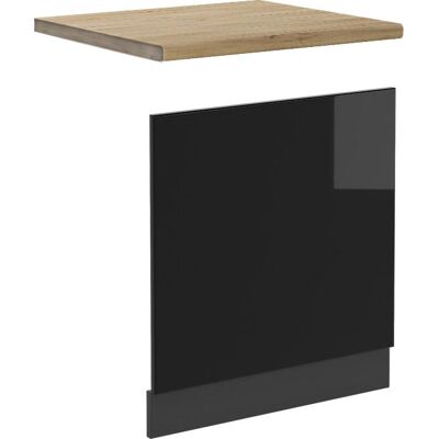 Panel de Cocina Vicco R-Line - Negro Brillo - 60cm Panel de Cocina Vicco R-Line - Negro Brillo - 60cm