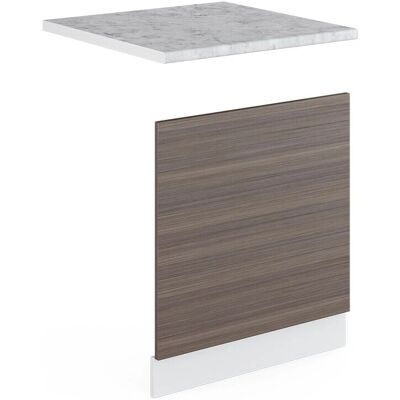 Vicco R-Line Küchenfront - Elegant Grau/Weiß - 45cm Vicco R-Line Küchenfront - Elegant Grau/Weiß - 45cm
