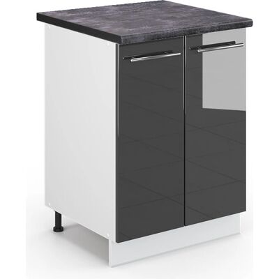 Gabinete de cocina Vicco Fame-Line Antracita - 60cm Gabinete de cocina Vicco Fame-Line Antracita - 60cm