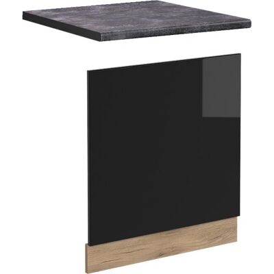 Panel de Cocina Vicco R-Line - Negro Brillo 60cm Panel de Cocina Vicco R-Line - Negro Brillo 60cm