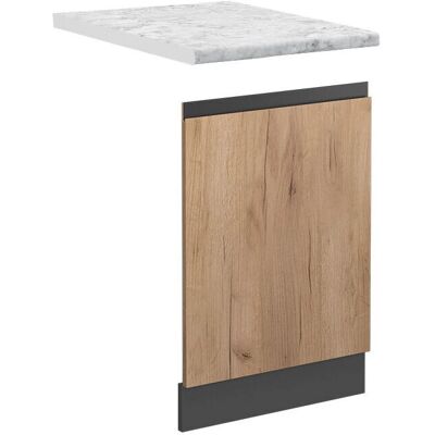 Vicco Panel frontal R-Line - Roble dorado - 45cm - Panel de cocina Vicco Panel frontal R-Line - Roble dorado - 45cm - Panel de cocina