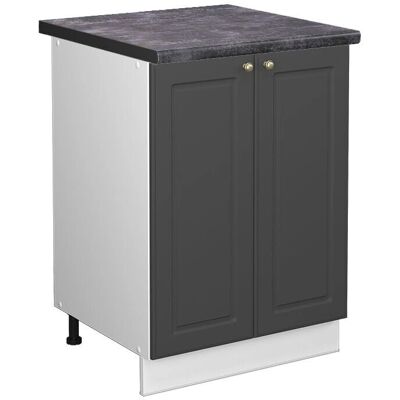 Gabinete de cocina Vicco Fame-Line - 60cm, antracita-oro Gabinete de cocina Vicco Fame-Line - 60cm, antracita-oro