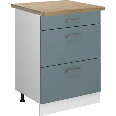Mueble bajo de cocina Vicco ET Roble 60cm - R-Line ajustable Mueble bajo de cocina Vicco ET Roble 60cm - R-Line ajustable