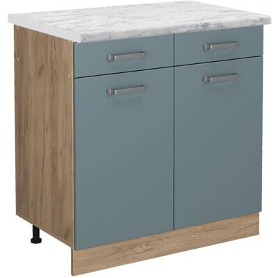 Vicco Modelo ET Mármol - Armario de Cocina Ajustable 80cm - Cocina Vicco Modelo ET Mármol - Armario de Cocina Ajustable 80cm - Cocina