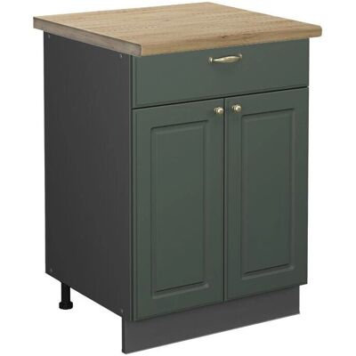 Gabinete de cocina Vicco Fame-Line - Roble, 60cm, Cierre suave Gabinete de cocina Vicco Fame-Line - Roble, 60cm, Cierre suave
