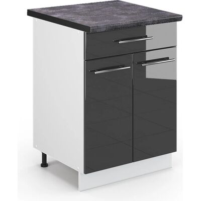 Vicco Modelo Fame-Line Armario de cocina - Antracita - 60cm Vicco Modelo Fame-Line Armario de cocina - Antracita - 60cm