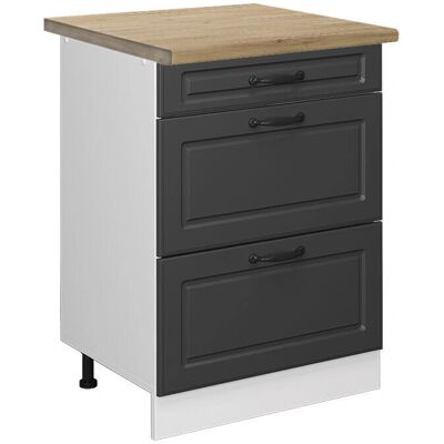 Vicco ET Roble Mueble bajo de cocina - R-Line, 60cm Vicco ET Roble Mueble bajo de cocina - R-Line, 60cm