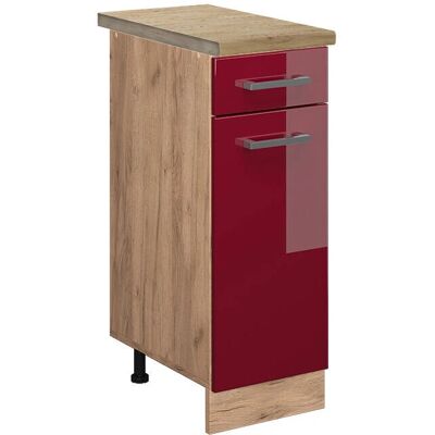 Vicco ET Roble Armario de Cocina Modular Ajustable - Tipo de Cocina Vicco ET Roble Armario de Cocina Modular Ajustable - Tipo de Cocina