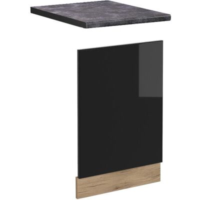 Panel de Cocina Vicco R-Line - 45cm - Negro Brillo Panel de Cocina Vicco R-Line - 45cm - Negro Brillo