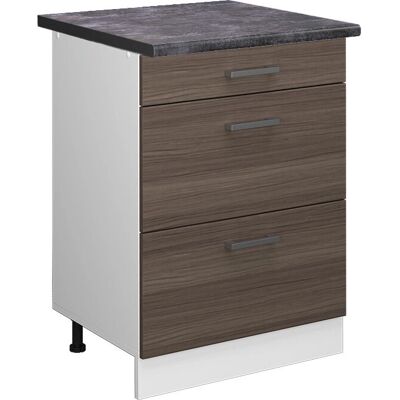 Vicco Armario Bajo de Cocina R-Line - Ajustable, Modular, 60cm Vicco Armario Bajo de Cocina R-Line - Ajustable, Modular, 60cm