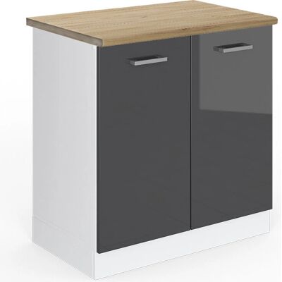 Vicco Modelo ET Roble - Gabinete de Cocina Modular Vicco Modelo ET Roble - Gabinete de Cocina Modular