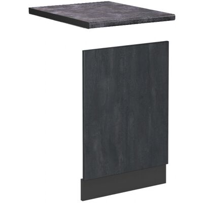 Panel de Cocina Vicco R-Line - Antracita - 45cm - Frontal de Lavavajillas Panel de Cocina Vicco R-Line - Antracita - 45cm - Frontal de Lavavajillas