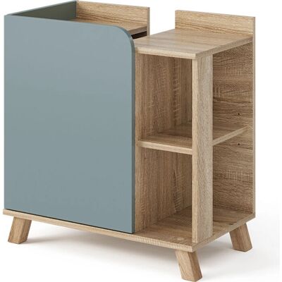 Mueble de baño Vicco Modelo Karen - Gris azulado, 60x65 cm Mueble de baño Vicco Modelo Karen - Gris azulado, 60x65 cm