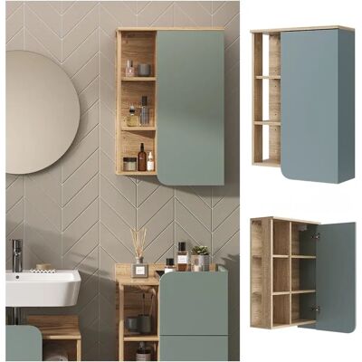 Armario de pared de baño Vicco Karen - Sonoma/Gris azulado Armario de pared de baño Vicco Karen - Sonoma/Gris azulado