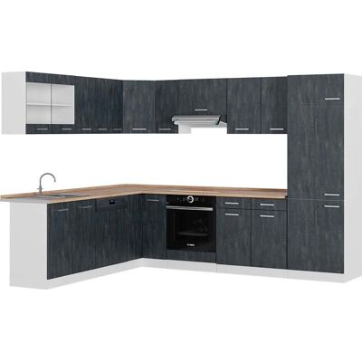 Vicco R-Line Cocina Esquinera - Modular, Altura Ajustable, 227x287 cm Vicco R-Line Cocina Esquinera - Modular, Altura Ajustable, 227x287 cm