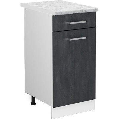 Gabinete de cocina Vicco R-Line - 40cm, Hormigón, Mármol Gabinete de cocina Vicco R-Line - 40cm, Hormigón, Mármol