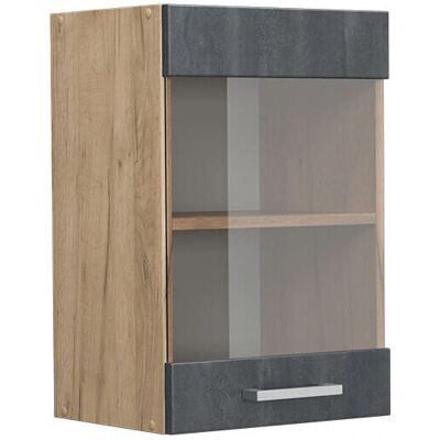 Vicco Armario de cocina con vidrio R-Line - Gabinete de pared Vicco Armario de cocina con vidrio R-Line - Gabinete de pared