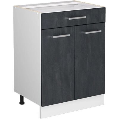 Gabinete de Cocina Vicco R-Line - Acabado de Hormigón Modern Gabinete de Cocina Vicco R-Line - Acabado de Hormigón Modern