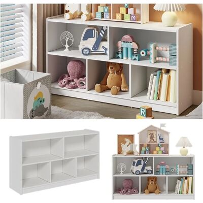 Vicco Conny Regal - 112x60cm Weiß - Kinderzimmer Organisation Vicco Conny Regal - 112x60cm Weiß - Kinderzimmer Organisation
