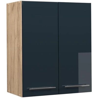 Vicco - Armario Colgante Fame-Line - Azul oscuro, 60cm, Roble dorado Vicco - Armario Colgante Fame-Line - Azul oscuro, 60cm, Roble dorado