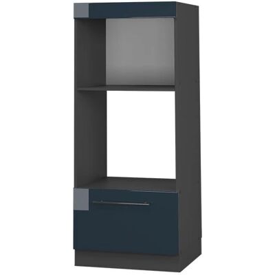 Vicco Fame Line - Bleu Brillant - Armoire de cuisine - Publicité Vicco Fame Line - Bleu Brillant - Armoire de cuisine - Publicité