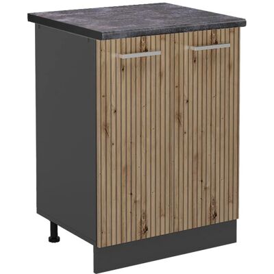 Vicco Modèle R-Line Armoire de cuisine modulaire - Anthracite - Publicité Vicco Modèle R-Line Armoire de cuisine modulaire - Anthracite - Publicité