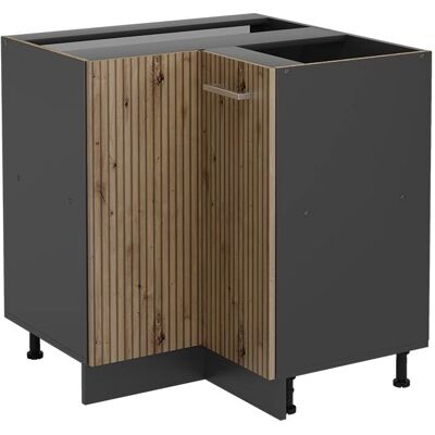 Armoire d'angle Vicco R-Line - Ajustable et Modulaire pour Cuisine - Publicité Armoire d'angle Vicco R-Line - Ajustable et Modulaire pour Cuisine - Publicité