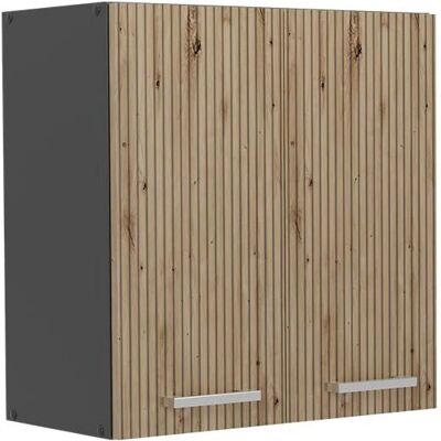 Meuble suspendu R-Line Vicco - Chêne artisanal, 60cm - Publicité Meuble suspendu R-Line Vicco - Chêne artisanal, 60cm - Publicité