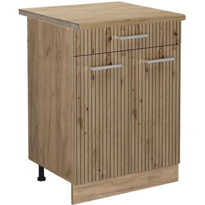 Gabinete de cocina Vicco ET Roble R-Line - 60cm, Acabado en madera Gabinete de cocina Vicco ET Roble R-Line - 60cm, Acabado en madera
