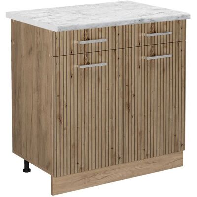 Vicco Modelo ET 80 cm - Armario de cocina modular con cajones Vicco Modelo ET 80 cm - Armario de cocina modular con cajones